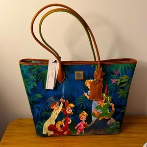 NEW Walt Disney World Dooney & Bourke Peter Pan Tote Bag